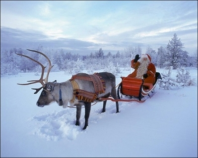 Santa in Lapland