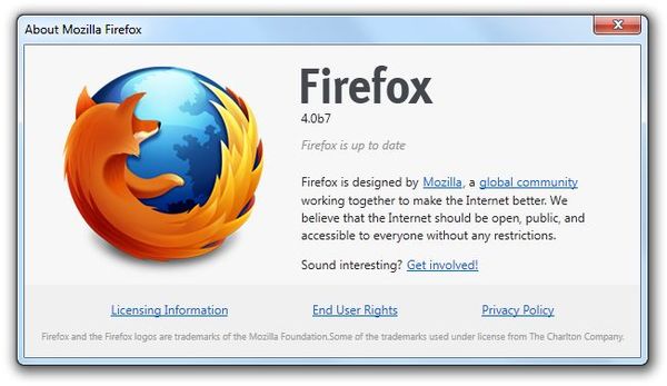 Firefox 4.0b7