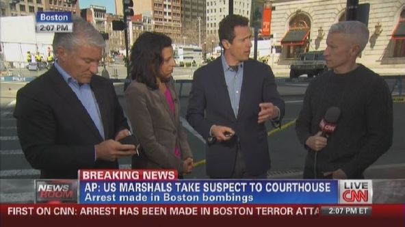 First on CNN: Arrest has been made in Boston terror attack