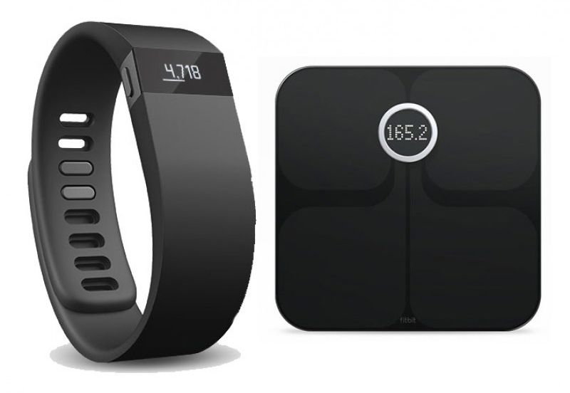 Fitbit Charge HR and Aria Scale